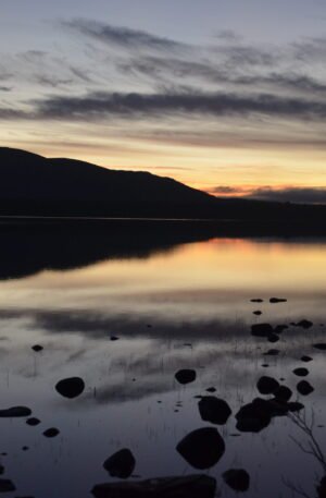 LOCH MORLICH AVIEMORE REFLECTS